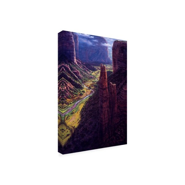 R W Hedge 'Chasm Of Dreams' Canvas Art,16x24